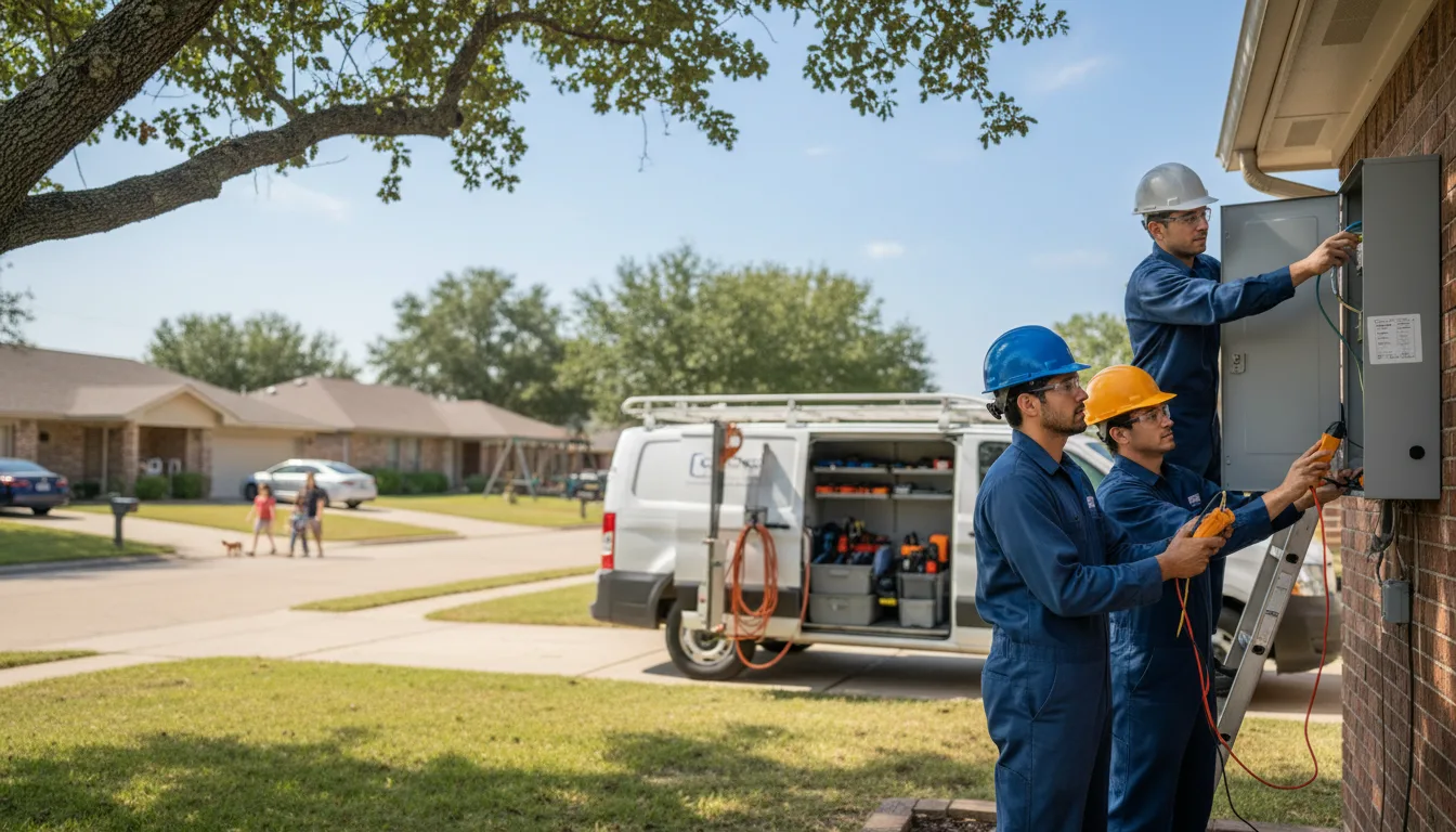 Certified electrician providing emergency electrical services in Lengby, MN